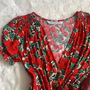 XS Zara floral print dress